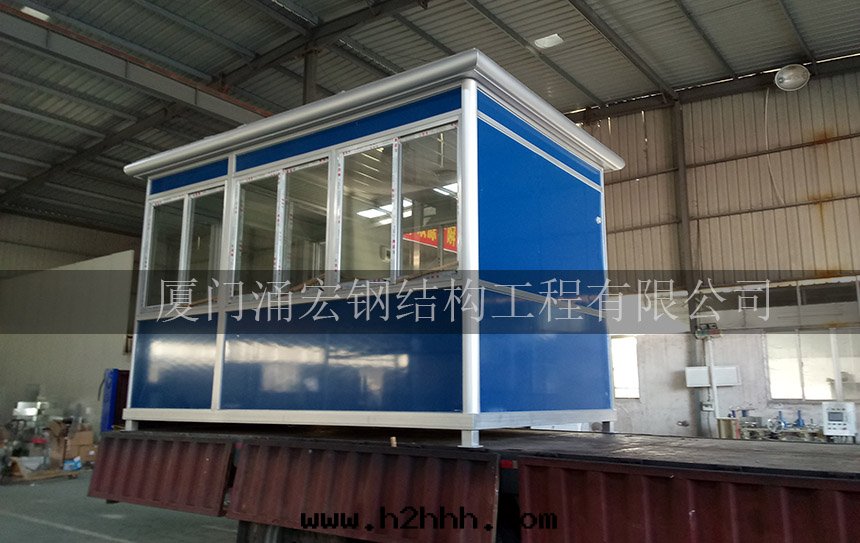 小區(qū)門(mén)衛崗亭裝(zhuāng)車
