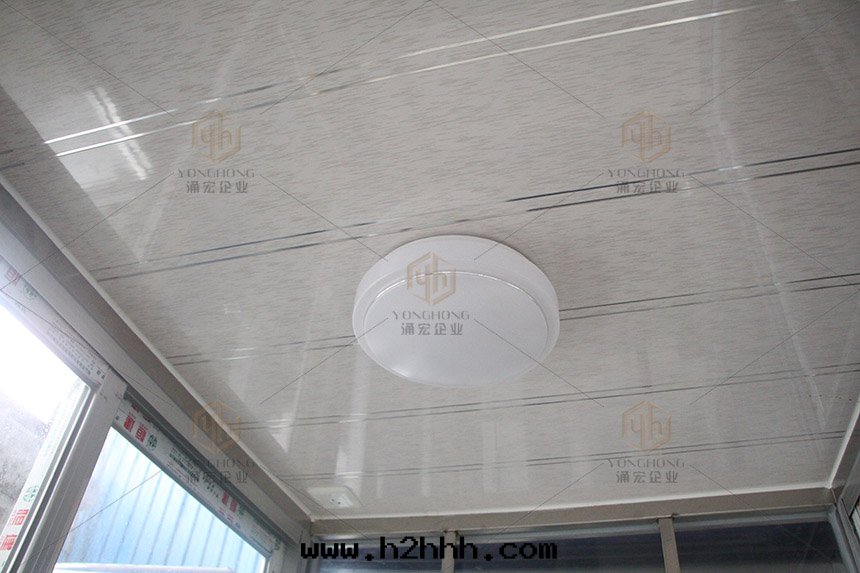 不(bù)鏽钢保安(ān)崗亭吊頂