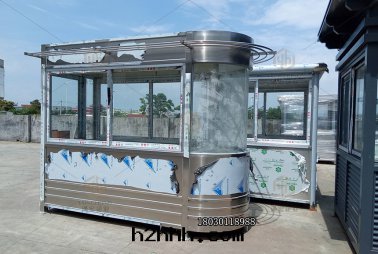 不(bù)鏽鋼(gāng)收(shōu)費崗亭