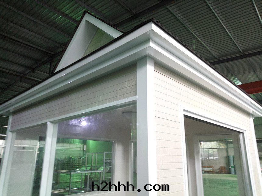 小區(qū)保安(ān)亭-執勤崗亭屋(wū)檐细(xì)节(jié)