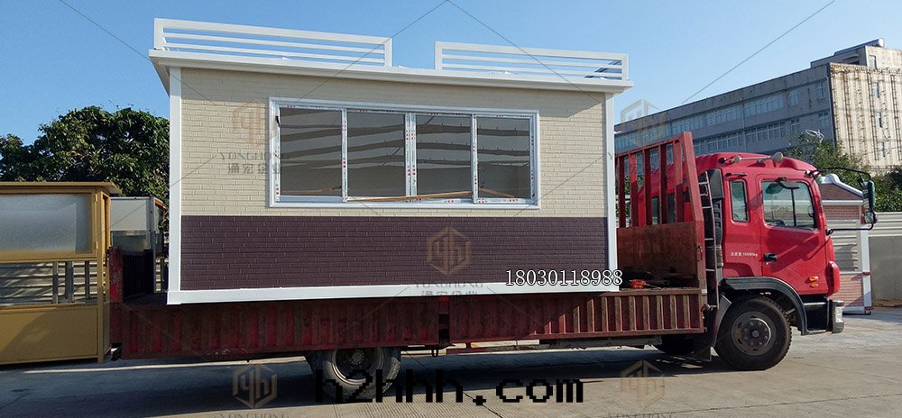 值班(bān)崗亭裝(zhuāng)車運载(zài)