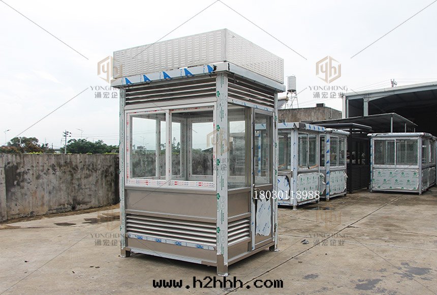 廠(chǎng)區(qū)不(bù)鏽鋼(gāng)吸煙亭