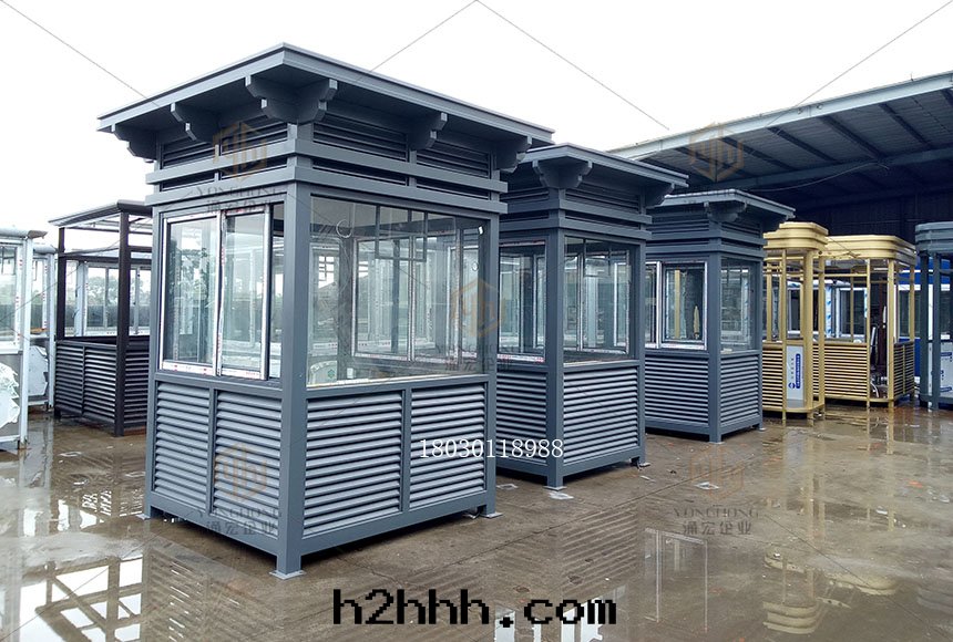 鋼(gāng)結構保安(ān)崗亭