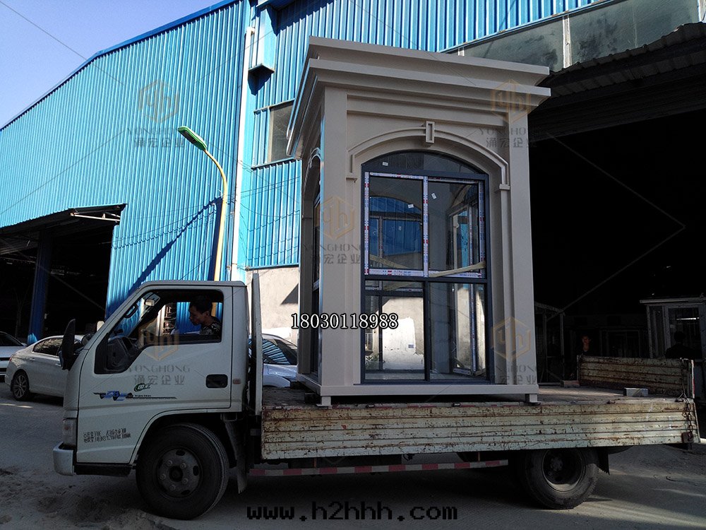 鋼(gāng)結構藝术崗亭-高(gāo)檔小區(qū)崗亭裝(zhuāng)車 鋼(gāng)結構藝术崗亭-高(gāo)檔小區(qū)崗亭裝(zhuāng)車