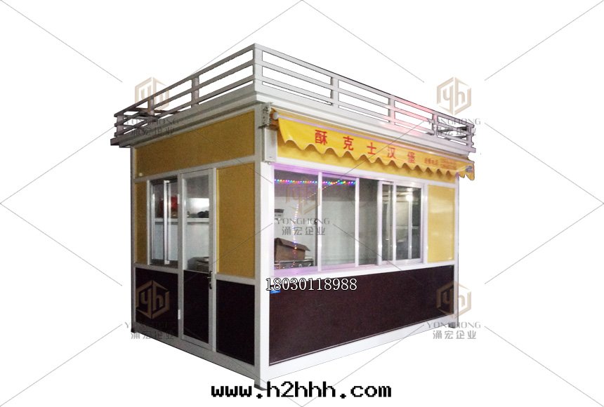 商業街(jiē)移動(dòng)售賣(mài)亭