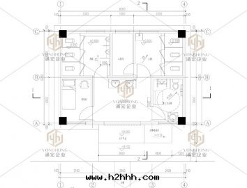 晉安(ān)組合式移動(dòng)廁所(suǒ)平面(miàn)图(tú)紙(zhǐ)