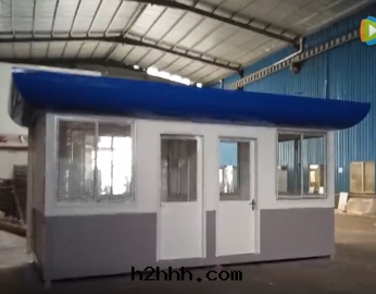 新(xīn)款金屬雕花(huā)闆崗亭自(zì)拍視頻