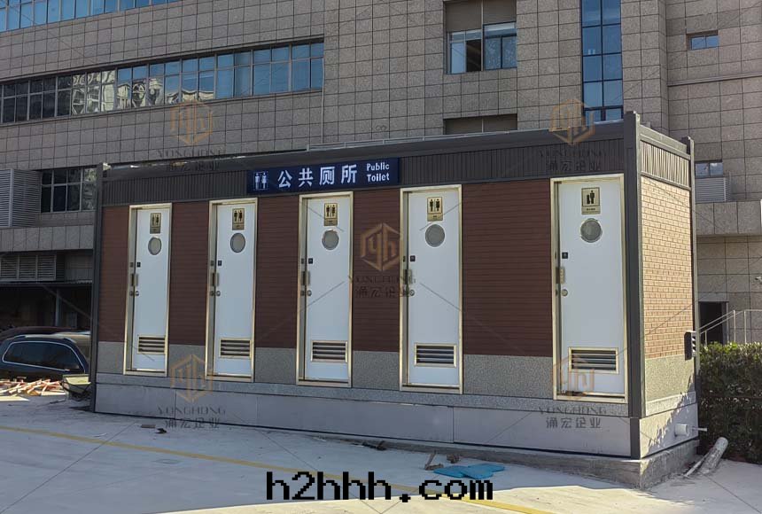 四(sì)廁位(wèi)工廠(chǎng)成(chéng)品移動(dòng)廁所(suǒ)