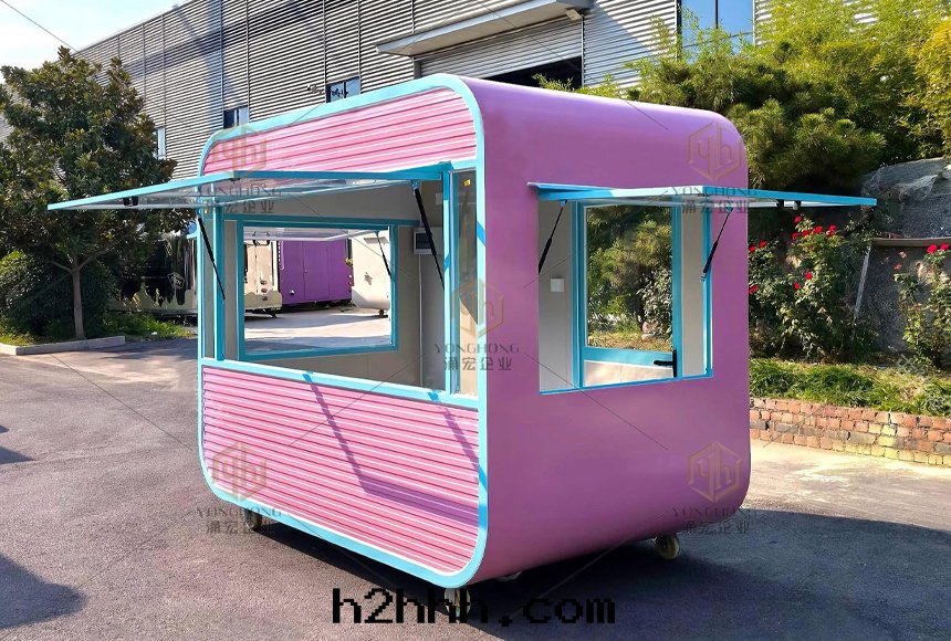 商業街(jiē)移動(dòng)售卖車