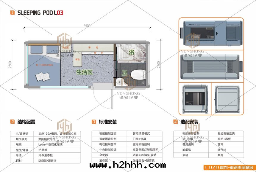 智能(néng)移動(dòng)房(fáng)屋(wū)布(bù)局(jú)