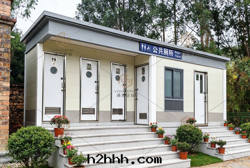 翔安(ān)香(xiāng)山(shān)成(chéng)品廁所(suǒ) 整體(tǐ)鋼(gāng)結構公(gōng)廁定(dìng)制